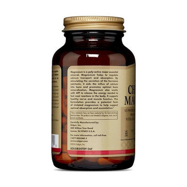 Solgar Chelated Magnesium Tablets 100's