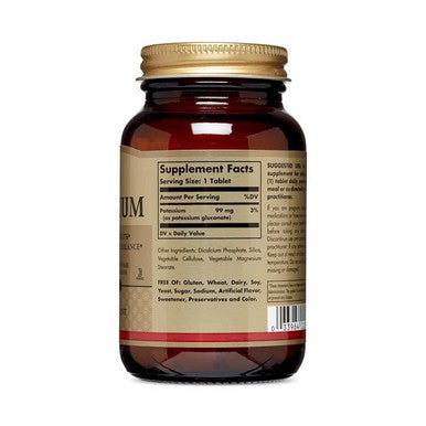 Solgar Potassium Tablets 100's