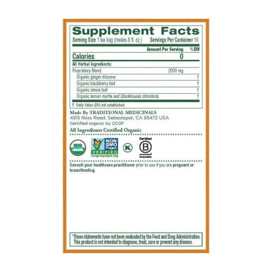 Traditional Medicinals Ginger Aid 16 Tea Bags