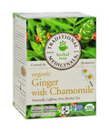 Traditional Medicinals Golden Ginger With Chamomile 16 Tea Bags