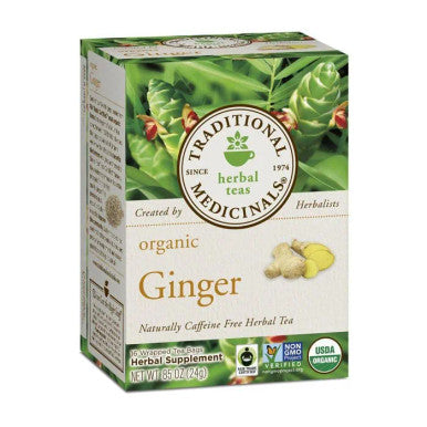 Traditional Medicinals Ginger 16 Tea Bags