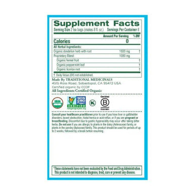 Traditional Medicinals Everyday Detox Dandelion 16 Tea Bags