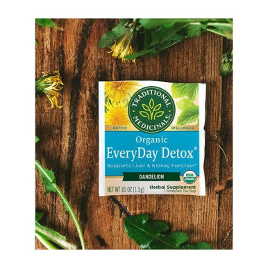 Traditional Medicinals Everyday Detox Dandelion 16 Tea Bags