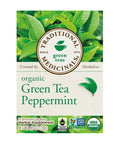 Traditional Medicinals Green Tea Peppermint 16 Tea Bags