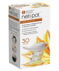 Porcelain Neti Pot with Neti Salt Sachets 8 Oz By Himalayan Institute