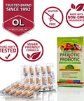 Olympian Labs Pre/Probiotic Complete - 25 Billion - 30 Vegetarian Capsules