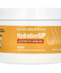 California Gold Nutrition Hydrationup, Electrolyte Drink Mix Powder, Citrus, 8 Oz (227 G)