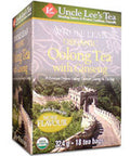 Organic Whole Leaf Ginseng Oolong Tea 18 Bags By Uncle Lees Teas