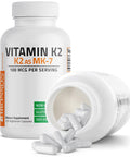 Bronson Vitamin K2 MK-7 - 100 mcg 60Count