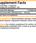 Bronson Vitamin K2 MK-7 - 100 mcg 60Count