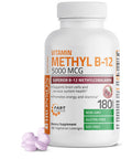 Bronson Methyl B12 Fast Dissolve Sublingual - Cherry - 5,000 mcg 180 Count