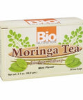 Moringa Tea Mint 30 Bags By Bio Nutrition Inc