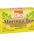 Moringa Tea Lemon 30 Bags By Bio Nutrition Inc