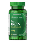 Puritan's Pride Easy Iron 28 mg Capsules 90's