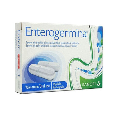 Enterogermina Hard Gelatin Capsules 12's