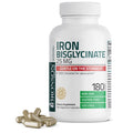 Bronson Iron Bisglycinate - 25 mg 180 Count