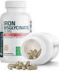 Bronson Iron Bisglycinate - 25 mg 180 Count