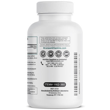 Bronson Iron Bisglycinate - 25 mg 360 Count