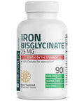 Bronson Iron Bisglycinate - 25 mg 90 Count
