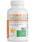 Bronson Vitamin D3 - 10,000 IU 180 Count