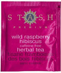 Wild Raspberry Hibiscus Tea Caffeine Free 20 Bags By Stash Tea