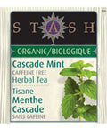 Organic Cascade Mint Tea 18 Bags By Stash Tea