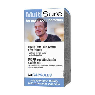 Webber Naturals Multisure Men 60'S Capsule