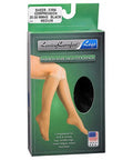 Loving Comfort Fashion Knee High Stockings Sheer Firm Black Medium 1 Pair By Scott Specialties