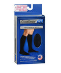 QCS Men's Medical Socks Mild Black Medium Large 1 Pair By Scott Specialties