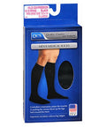 QCS Men's Medical Socks Mild Black Extra Large 1 Pair By Scott Specialties