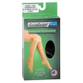 Knee High Stockings Sheer Firm Compression Black Medium Large 1 Pair By Scott Specialties