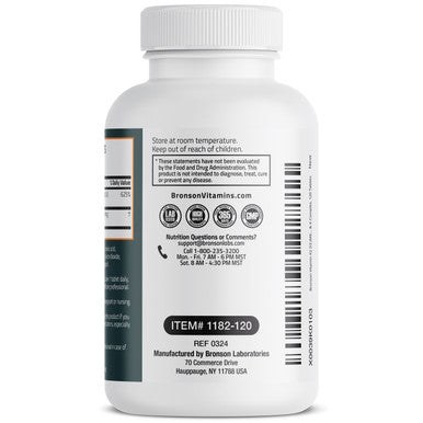 Bronson Vitamin K2 Plus D3 (MK7) 120 Count