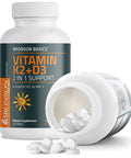 Bronson Vitamin K2 Plus D3 (MK7) 120 Count