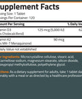Bronson Vitamin K2 Plus D3 (MK7) 120 Count