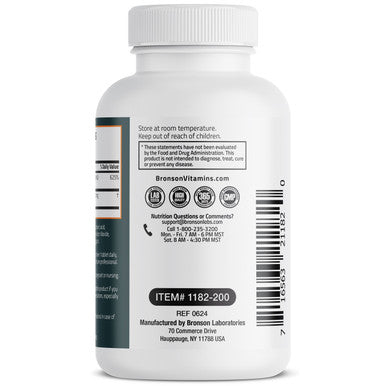 Bronson Vitamin K2 Plus D3 (MK7) 200 Count