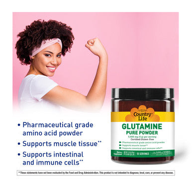 Country Life Glutamine Pure Powder