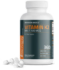Bronson Vitamin K2 MK-7 100 MCG 120 Count