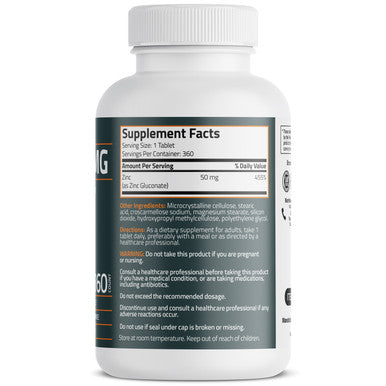 Bronson Zinc 50 MG 360 Count