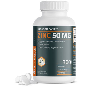 Bronson Zinc 50 MG 360 Count