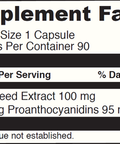 DaVinci Grape Seed-100 100 mg 90 Capsules