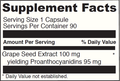 DaVinci Grape Seed-100 100 mg 90 Capsules