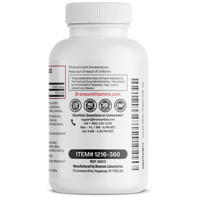 Bronson Biotin 10,000 MCG Fast Dissolve Berry Flavored Lozenges 360 Count