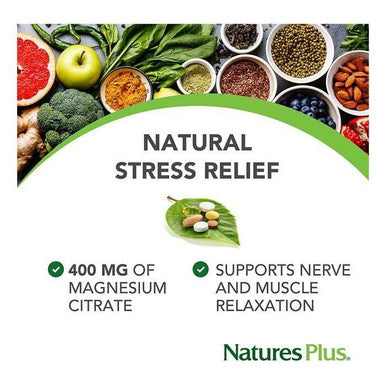 Natures Plus Kalm Assure Magnesium 420 mg 90 Capsules