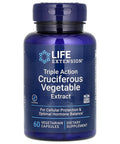 Life Extension Triple Action Cruciferous Vegetable Extract 60 Vegecaps