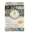 Traditional Medicinals Tulsi With Ginger 16 Tea Bags