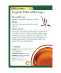 Traditional Medicinals Tulsi With Ginger 16 Tea Bags