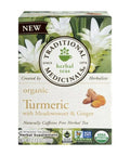 Traditional Medicinals Turmeric With Meadow sweet And Ginger 16's Tea