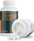 Bronson Vitamin K2 Extra Strength MK-7 200 MCG 250 Count