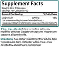 Bronson Magnesium Glycinate High Absorption 200 MG 120 Count