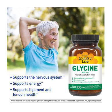 Country Life Glycine 500 mg